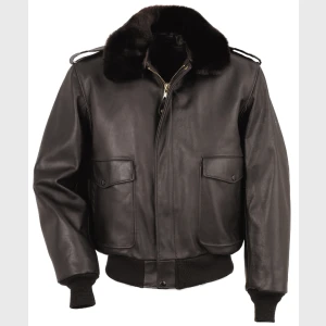 Schott 184SM A-2 Naked Cowhide Leather Flight Jacket