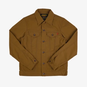 Iron Heart IHJ-133-BRN 10oz TC Duck Modified Type III Jacket - Brown