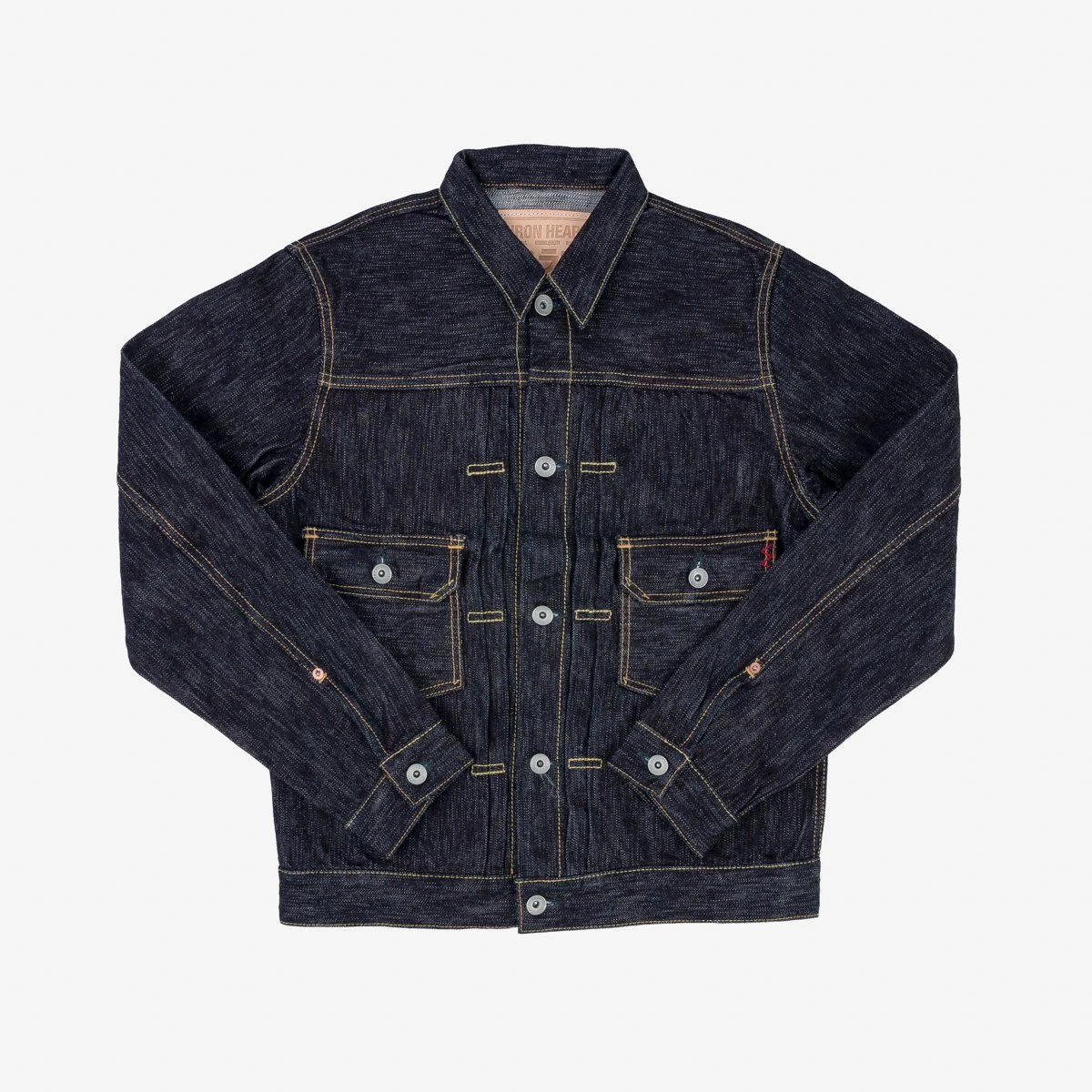 Iron Heart IHJ-507-SLB 16oz Slubby Selvedge Denim Type II Jacket