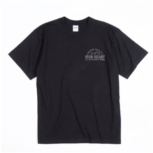 Iron Heart IHT-2401 - 7.5oz Printed Loopwheel Crew Neck T-Shirt