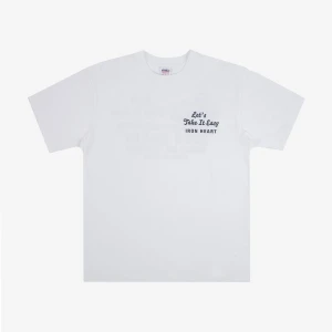 Iron Heart IHT-2404 - 7.5oz Printed Loopwheel Crew Neck T-Shirt