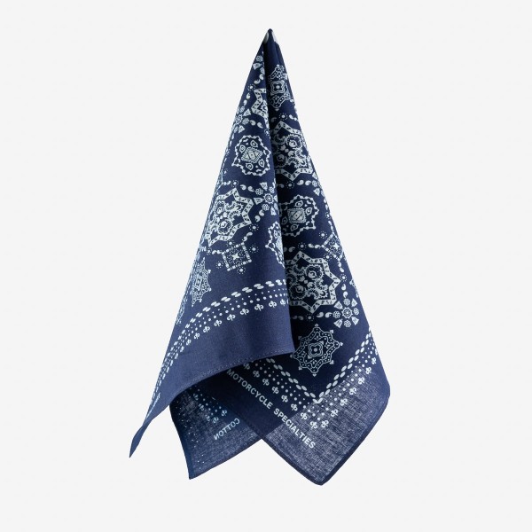 Iron Heart IHG-052 “Bell” Print Bandana - Indigo - Image 2