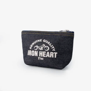 Iron Heart IHG-092 21oz Selvedge Denim Zip-Up Pouch