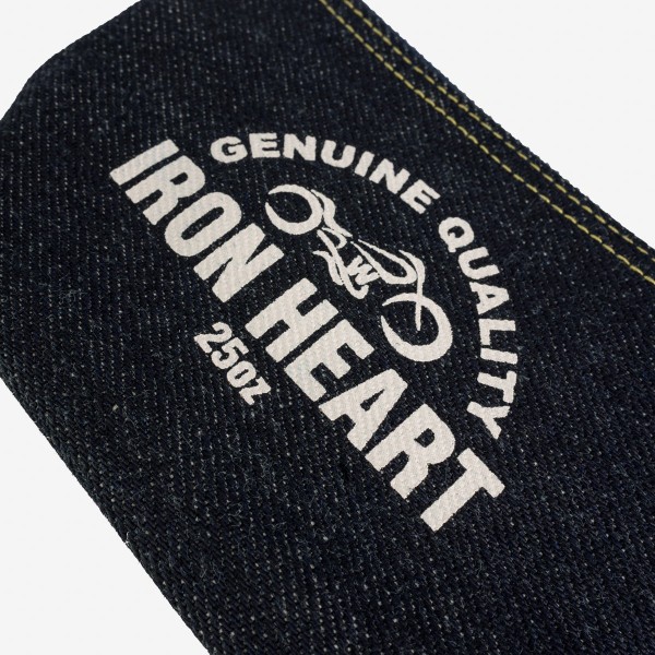 Iron Heart IHG-093 25oz Selvedge Denim Zip-Up Pouch - Image 2