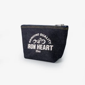 Iron Heart IHG-093 25oz Selvedge Denim Zip-Up Pouch