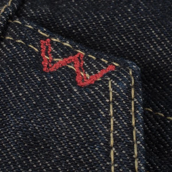 Iron Heart IH-526SV 21oz Selvedge Denim Modified Type III Vest - Indigo - Image 4