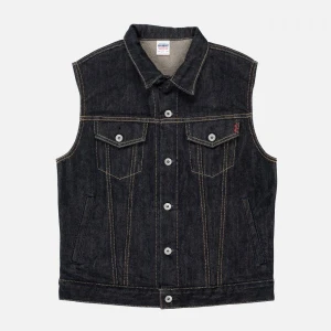 Iron Heart IH-526SV 21oz Selvedge Denim Modified Type III Vest - Indigo