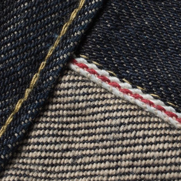 Iron Heart IH-526SV 21oz Selvedge Denim Modified Type III Vest - Indigo - Image 5