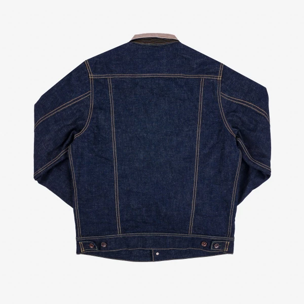 Iron Heart IH-101J-SR - 18oz Selvedge Denim Storm Rider Jacket - Image 2