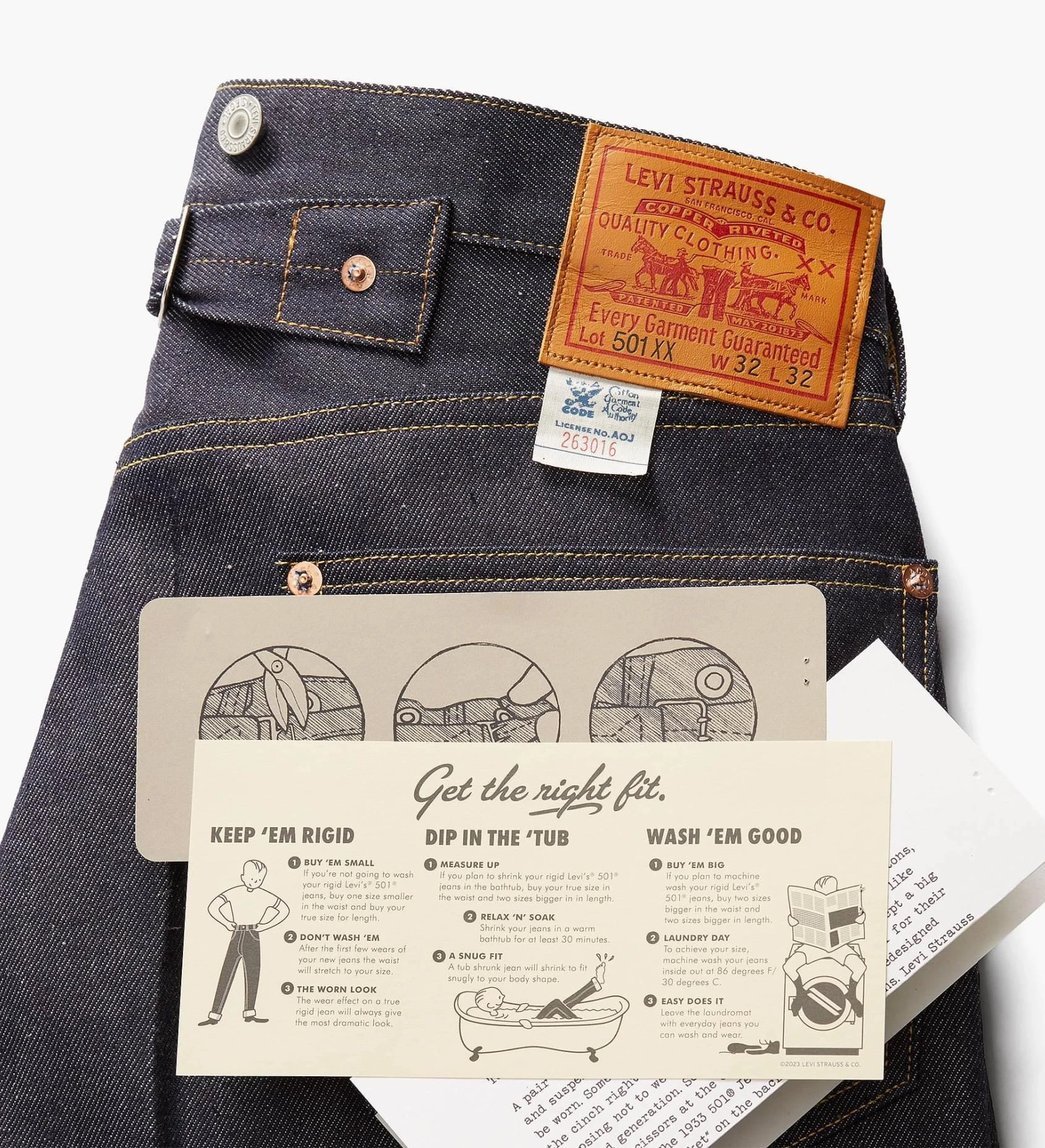JEANS LEVI'S® VINTAGE CLOTHING  1933 501® Jeans - Image 4