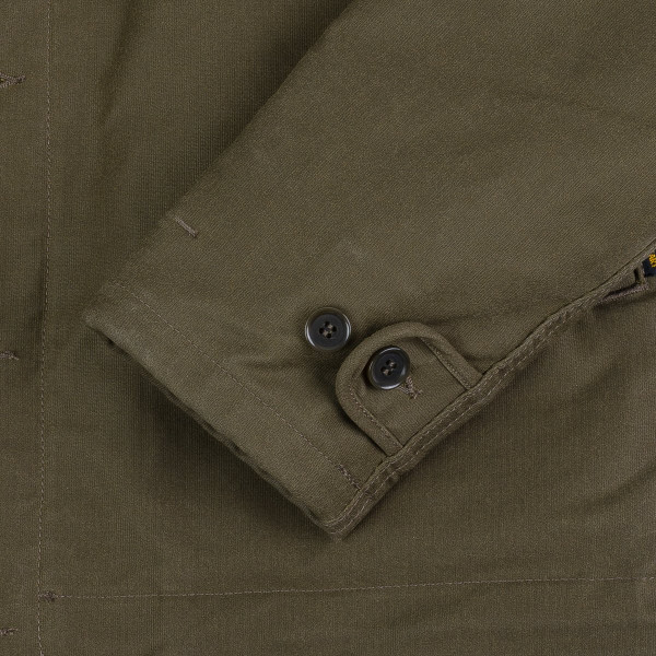 Iron Heart IHM-37 - Oiled Whipcord N1 Deck Jacket - Image 5