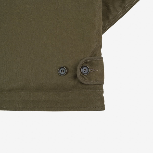 Iron Heart IHM-37 - Oiled Whipcord N1 Deck Jacket - Image 7