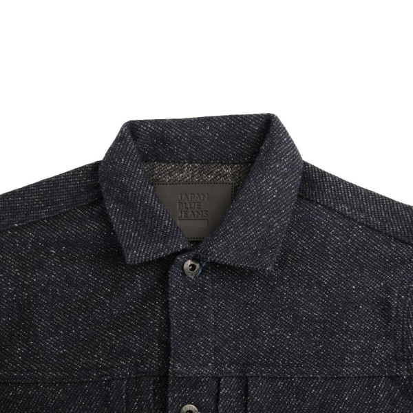 Japan Blue JBGJ1013 12oz. Tweed Denim Type 2 Jacket - Image 3