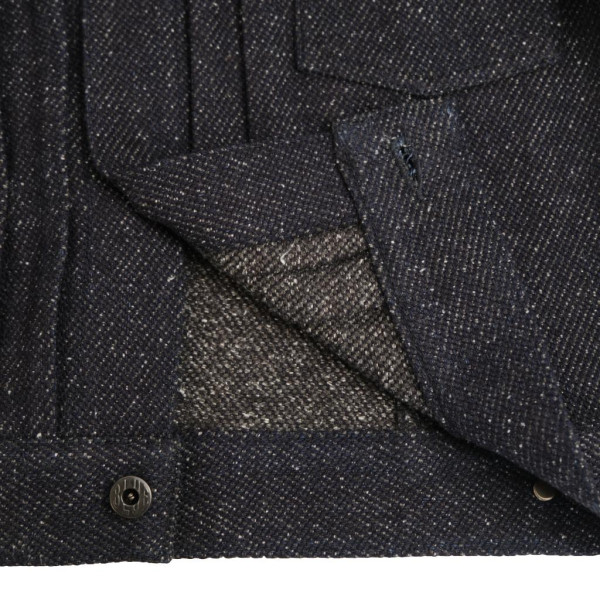 Japan Blue JBGJ1013 12oz. Tweed Denim Type 2 Jacket - Image 9