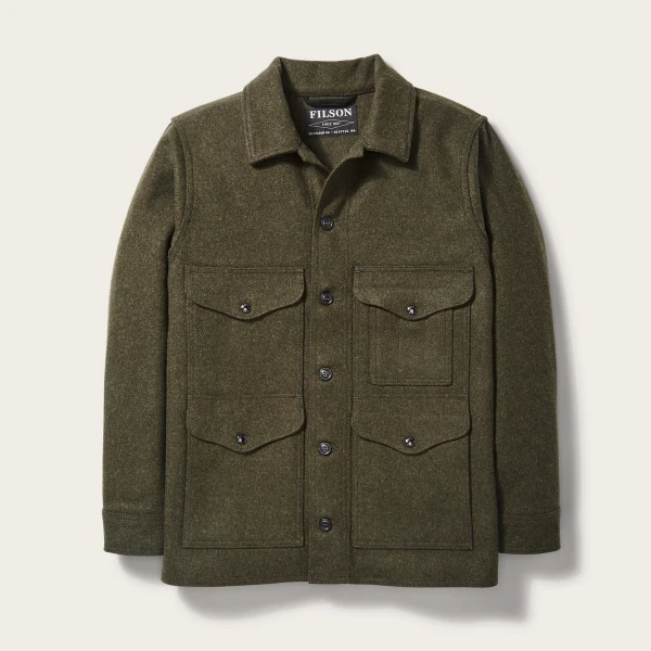Filson FMCPS0015 Mackinaw Wool Cruiser Jacket