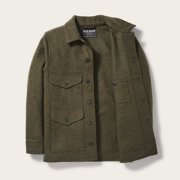 Filson FMCPS0015 Mackinaw Wool Cruiser Jacket - Image 3