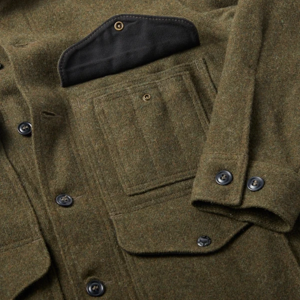 Filson FMCPS0015 Mackinaw Wool Cruiser Jacket - Image 4