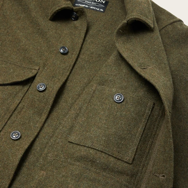 Filson FMCPS0015 Mackinaw Wool Cruiser Jacket - Image 5
