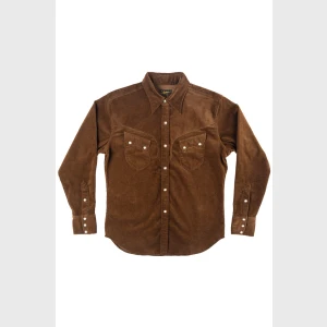 Stevenson Overall CD3 – Cody Snap Shirt Mocha Corduroy – Angry