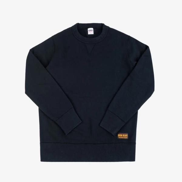 Iron Heart IHSW-69L - 14oz Ultra Heavyweight Loopwheel Cotton Crew Neck Sweat