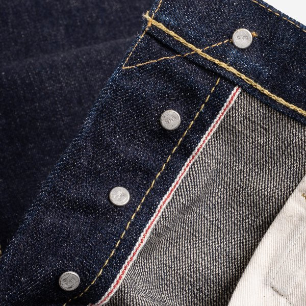 Iron Heart IH-777S-18 18oz Vintage Selvedge Denim Slim Tapered Cut Jeans - Image 5