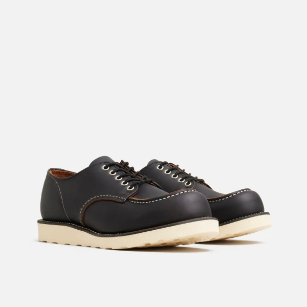 Red Wing 8090 Shop Moc Toe Oxford Black Prairie