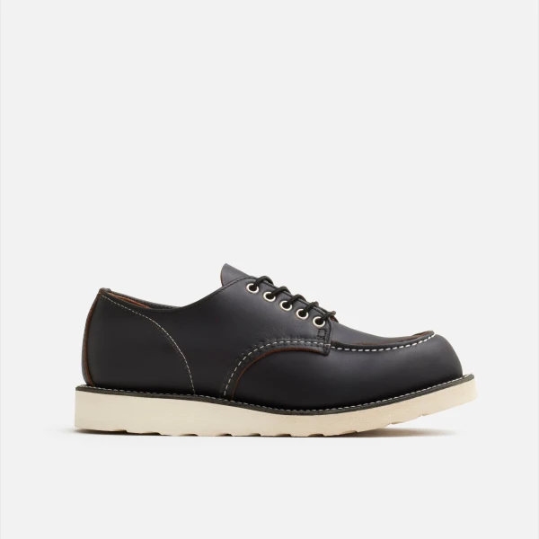 Red Wing 8090 Shop Moc Toe Oxford Black Prairie - Image 2