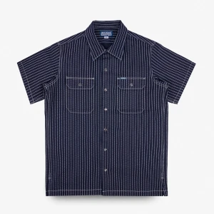 Iron Heart IHSH-416 10oz Wabash Short Sleeved Mechanic Shirt