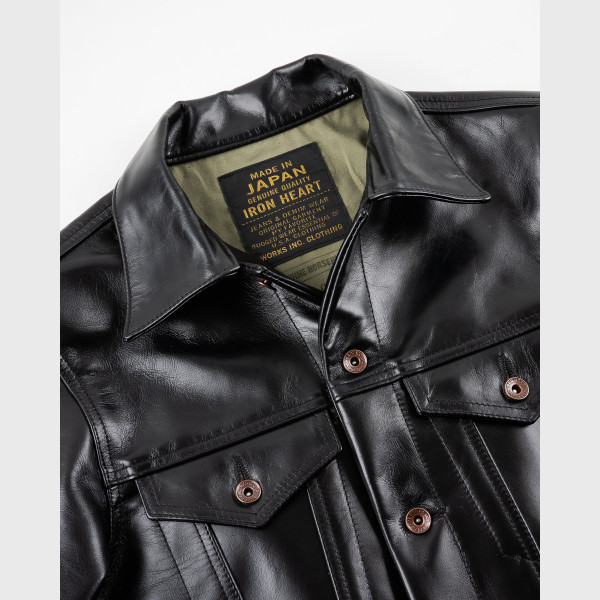Iron Heart IHJ-64 - Japanese Horsehide Modified Type III Jacket - Image 3