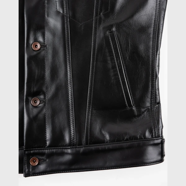 Iron Heart IHJ-64 - Japanese Horsehide Modified Type III Jacket - Image 5