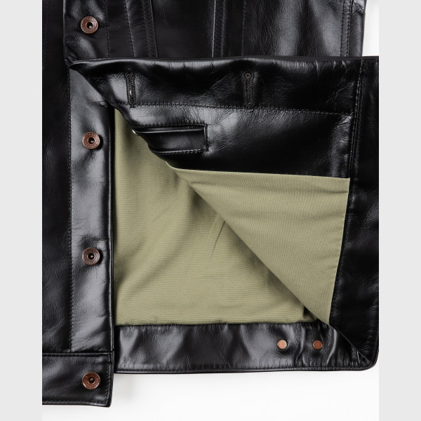 Iron Heart IHJ-64 - Japanese Horsehide Modified Type III Jacket - Image 6
