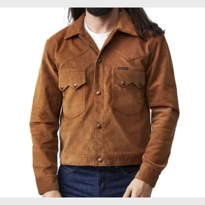 Indigofera  Cooper 13W Corduroy Shirt - Gold