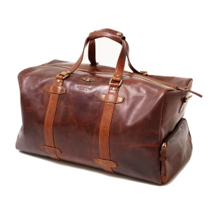 Shangri-La - “Nomad” Whiskey Leather Travel Bag