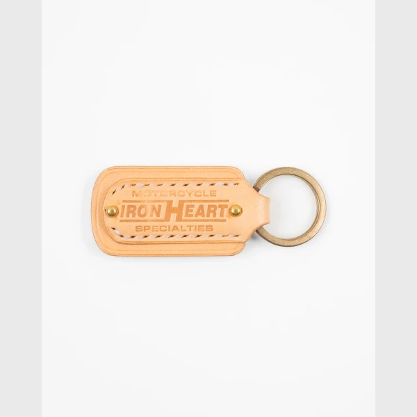 Iron Heart IHG-067 - Buttero Leather Key Ring w/Embossed Iron Heart Logo - Image 7