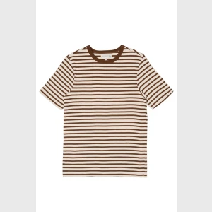 Merz b.Schwanen 2M14.1202 MEN'S RETRO SPORT T-SHIRT Nut/Nature