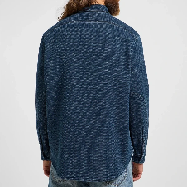 Lee 101 70's Shirt Dark Wash - Image 2