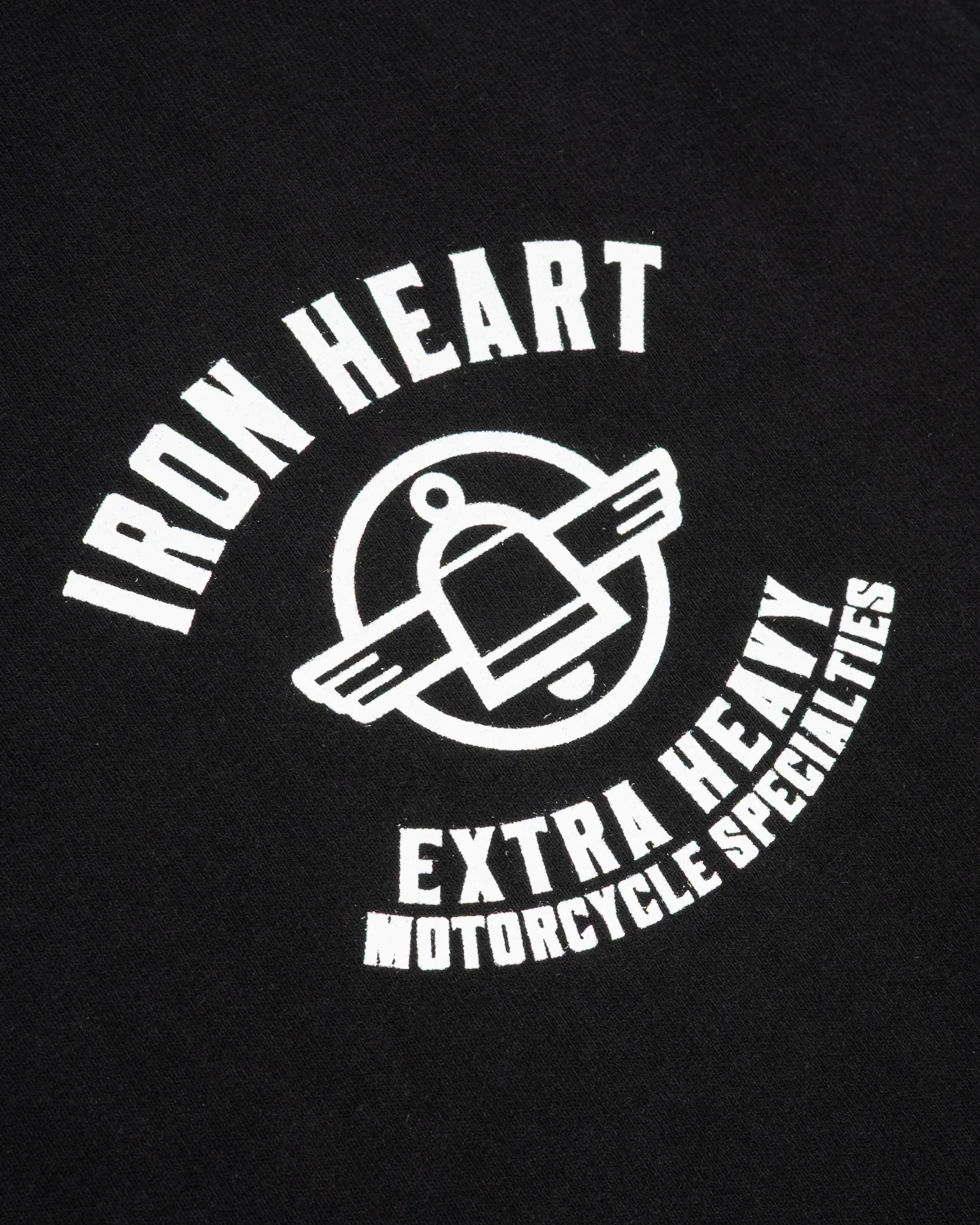 Iron Heart IHT-2503 - 7.5oz Printed Loopwheel Crew Neck T-Shirt - Image 4