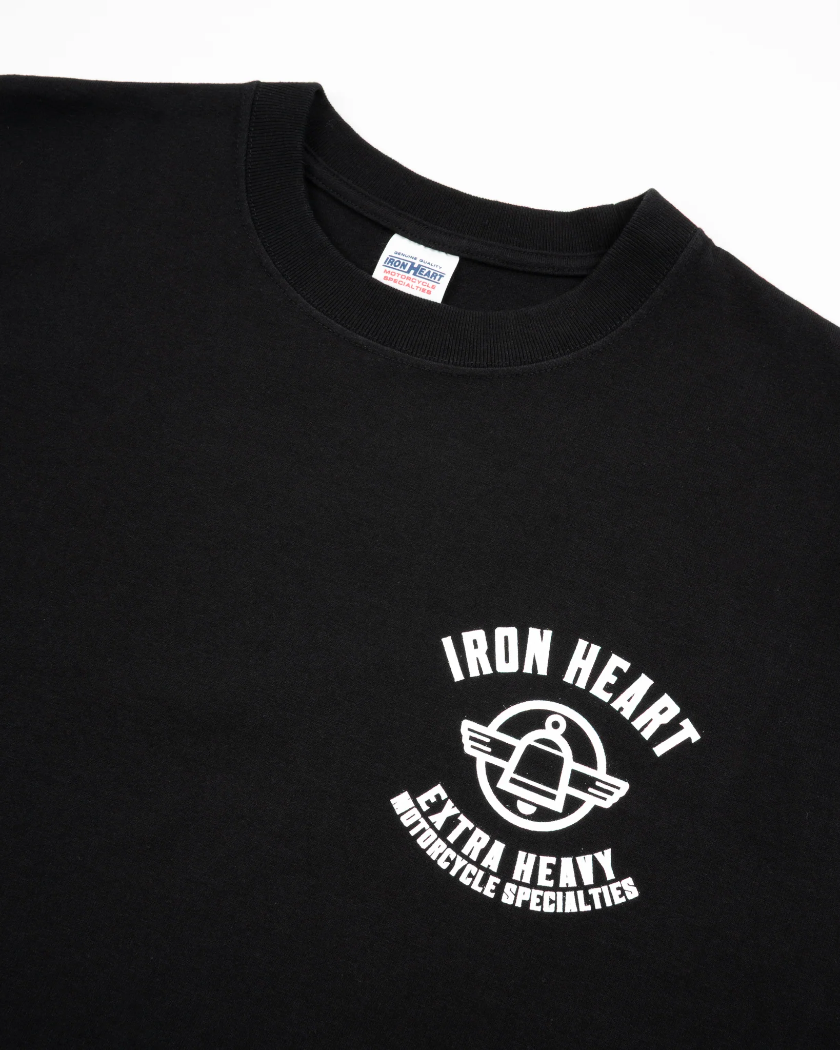 Iron Heart IHT-2503 - 7.5oz Printed Loopwheel Crew Neck T-Shirt - Image 3