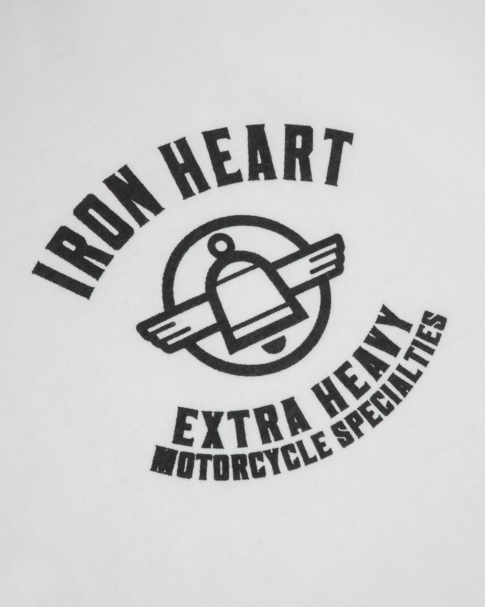 Iron Heart IHT-2503 - 7.5oz Printed Loopwheel Crew Neck T-Shirt - Image 9