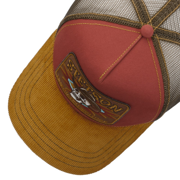 Stetson Cowboy Skull Trucker Cap - Image 3