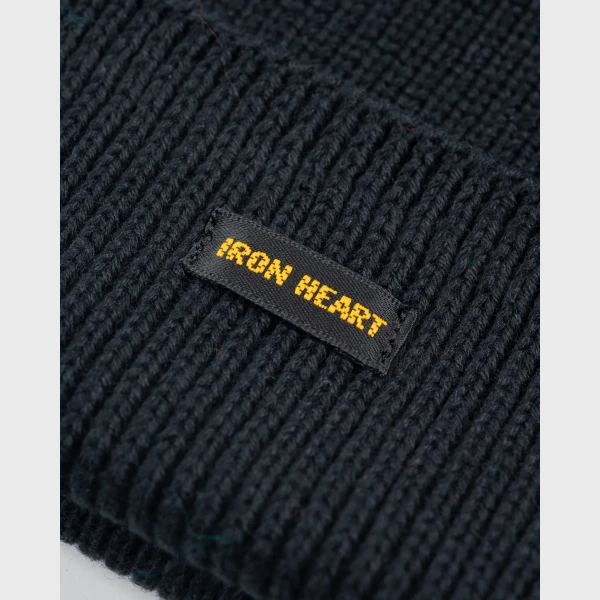 Iron Heart IHG-081 - 100% Cotton Ribbed Beanie - Image 2