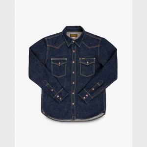 Iron Heart IHSH-292 18oz Vintage Selvedge Denim CPO Shirt