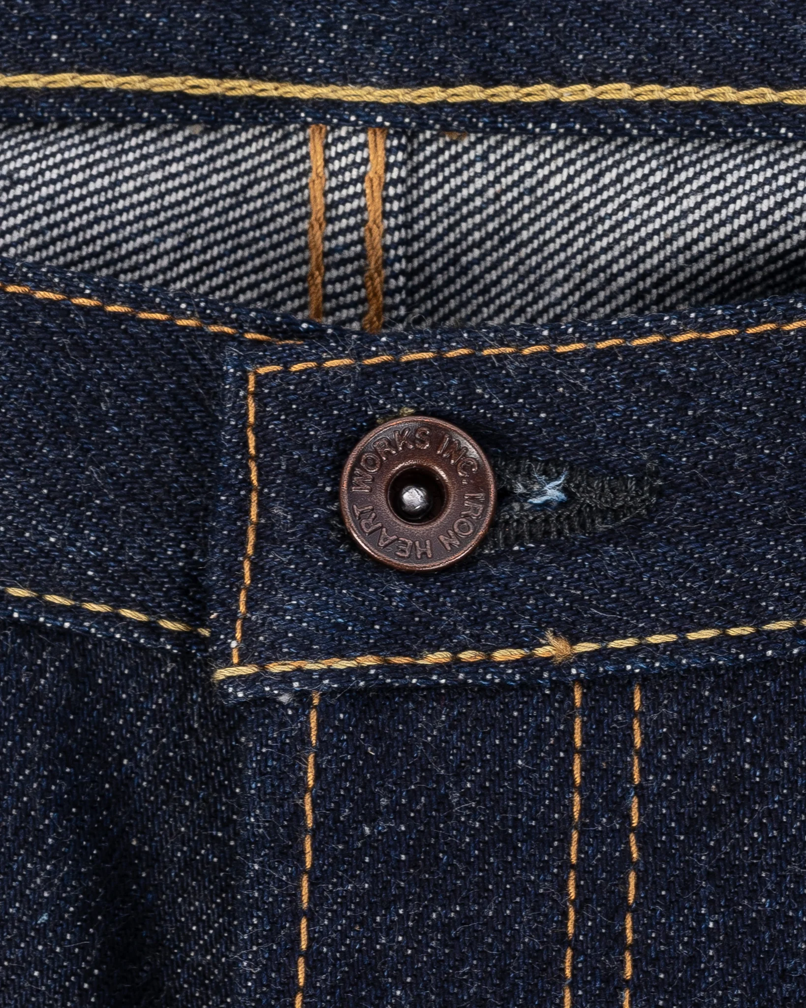 Iron Heart IH-777S-UHR 21/23oz Ultra Heavy Raw Selvedge Denim Slim Tapered Cut Jeans - Image 4