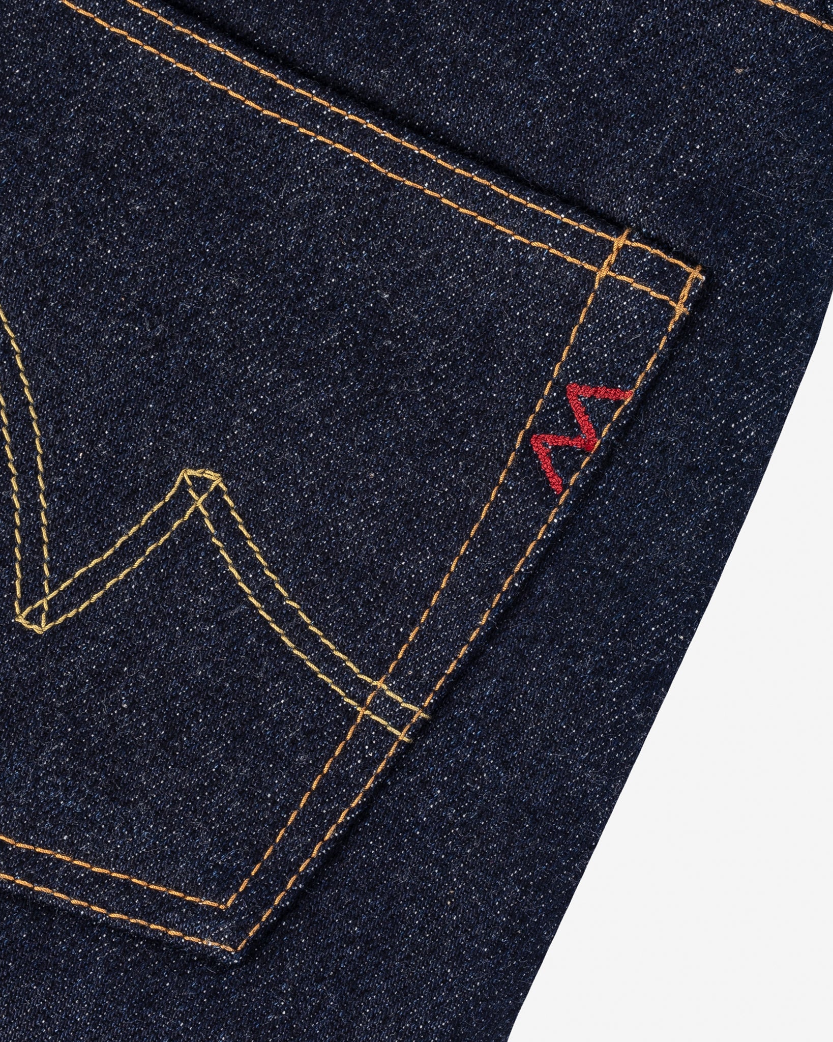 Iron Heart IH-777S-UHR 21/23oz Ultra Heavy Raw Selvedge Denim Slim Tapered Cut Jeans - Image 3