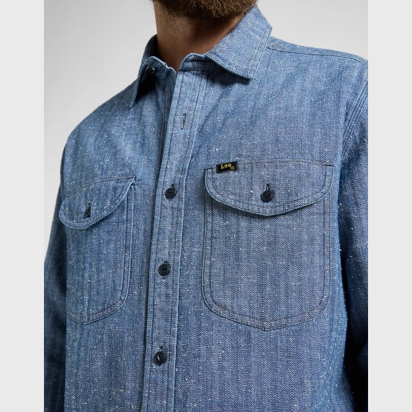 Lee 101 Heritage Workwear Relaxed Shirt - Image 2