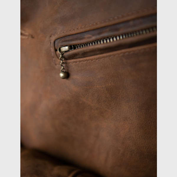 Schott 538 Nubuck Cowhide Mechanic's Jacket - Image 4