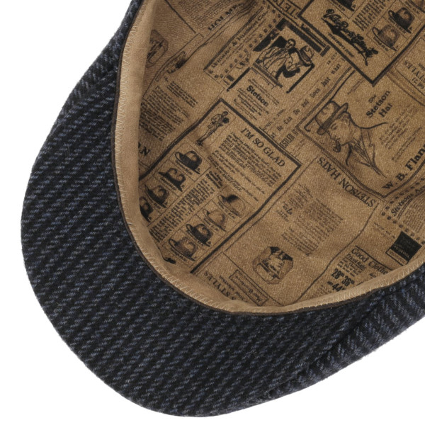 Stetson 6830701 8-Panel Cap Woolen Stripe - Image 3