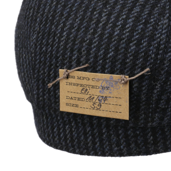 Stetson 6830701 8-Panel Cap Woolen Stripe - Image 4