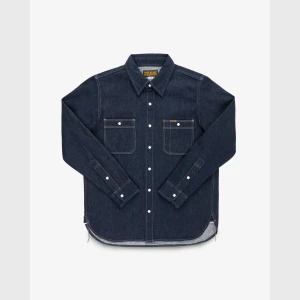 Iron Heart IHSH-326 - 12oz Selvedge Denim Work Shirt With Snaps