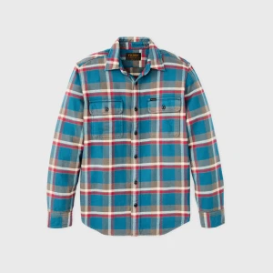Filson FMCAM0016 - Vintage Flannel Work Shirt Blue/Grey